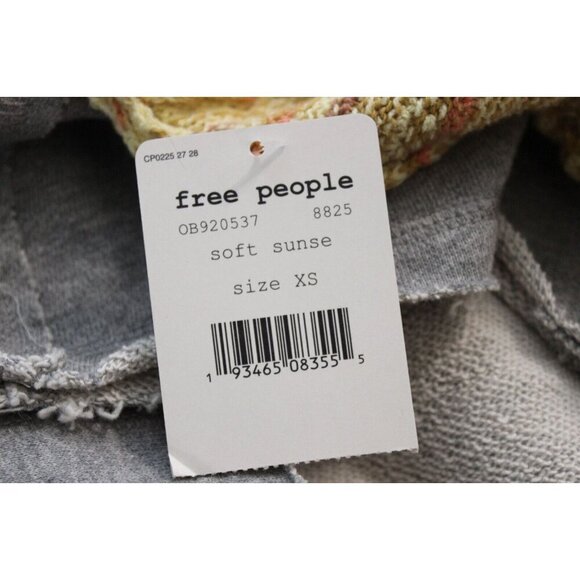 NWT Free People Catalina Pullover Cropped Sweater Size XS Boho Beach Relaxed Fit - Picture 15 of 15